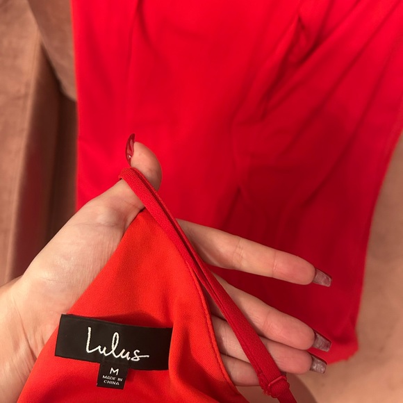 Lulus Red Two Piece Set - Picture 5 of 5